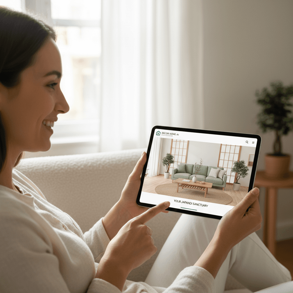 AI-generated personalized interior design by Decor Home AI