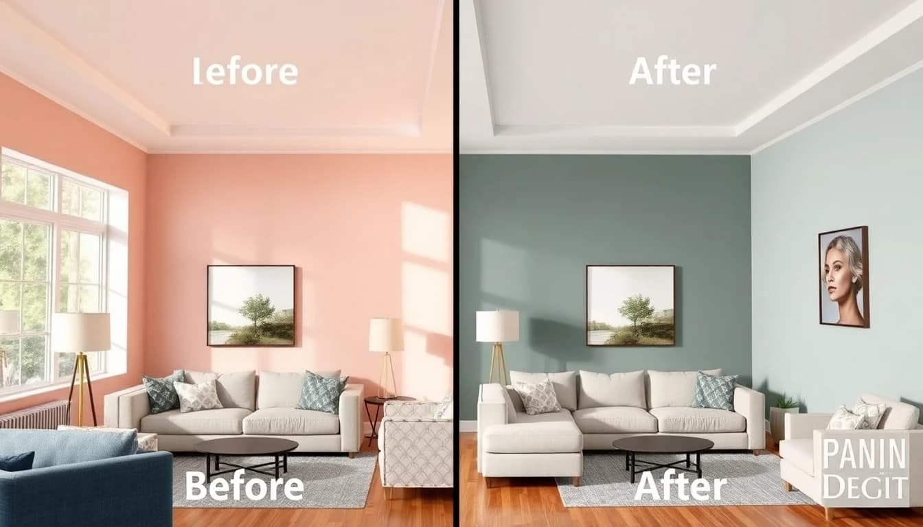 Test Colors and Materials - Decor Home AI feature visualization