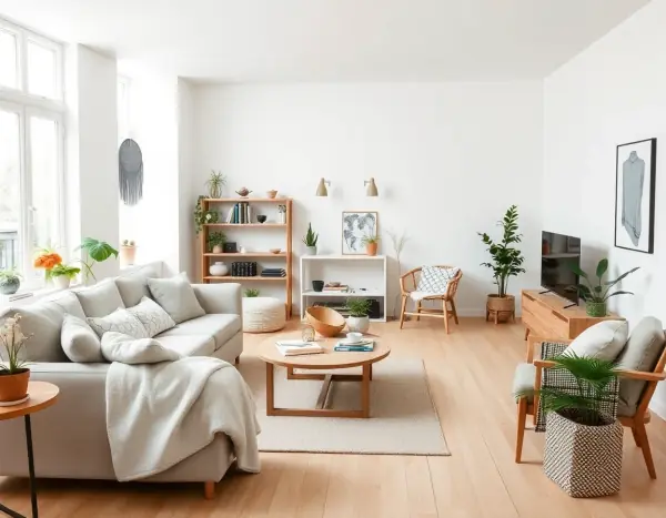 Scandinavian style - AI Interior Design App example by Decor Home AI